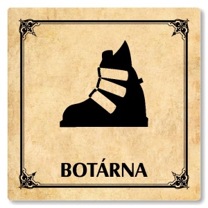 Botárna, 80x80mm, pergamen, Nebraska